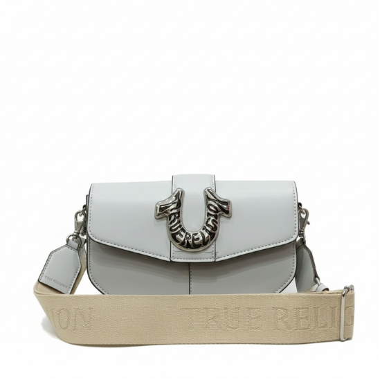 TR Guitar Sling Leather Bag Gray