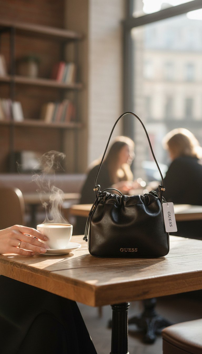 Guess Bucket Bag Edenville Black - Image 3