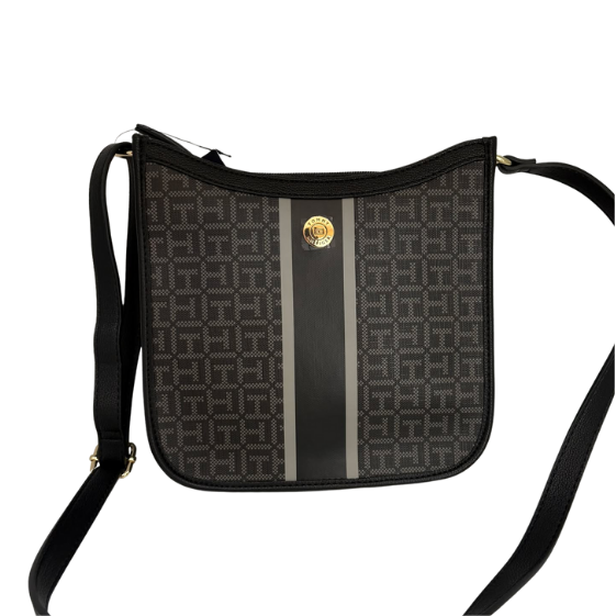 Tommy Hilfiger File Bag Printed Black