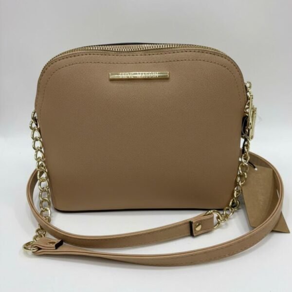 Steve Madden Dome Crossbody Bag Camel