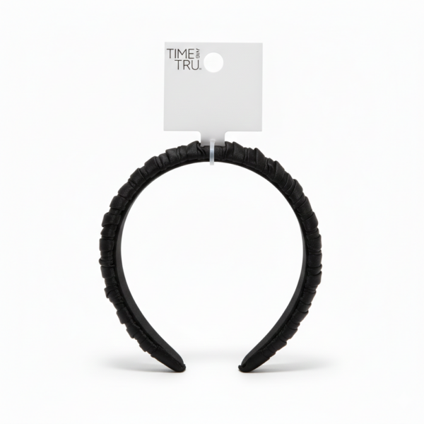 TIME AND TRU HEADBAND BLACK