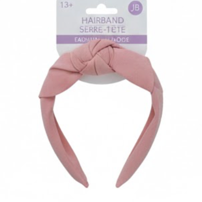 13+ FASHION HAIRBAND SERRE-TETE PEACH