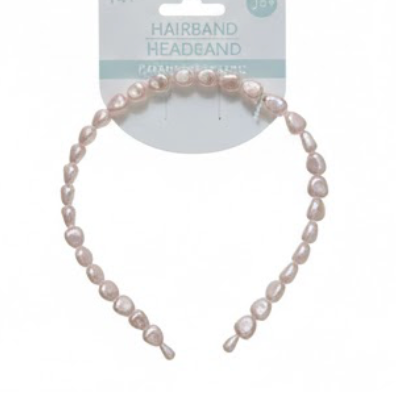 14+ FASHION HEADBAND STONE PINK