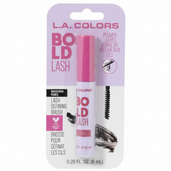 LA COLORS BOLD LASH VERY BLACK C69050
