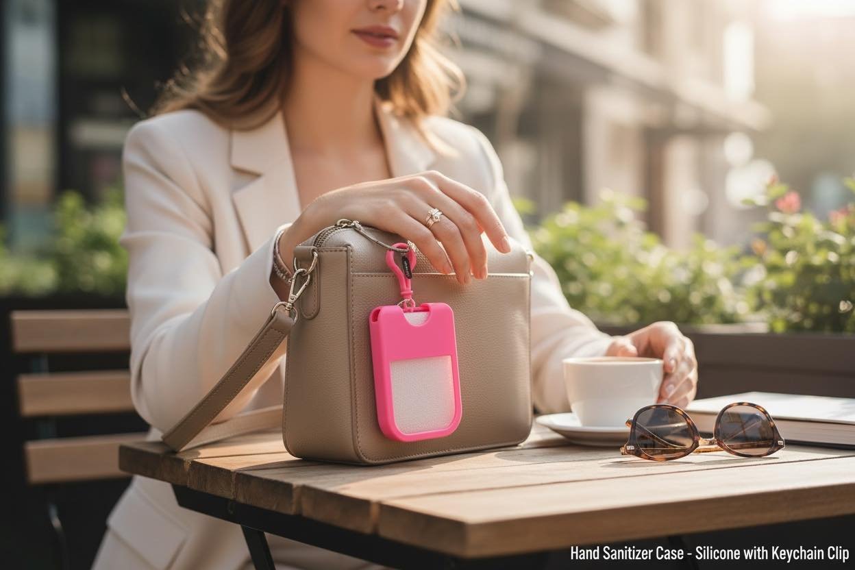BPURE HAND SANITIZER CASE PINK BPP-317 - Image 3