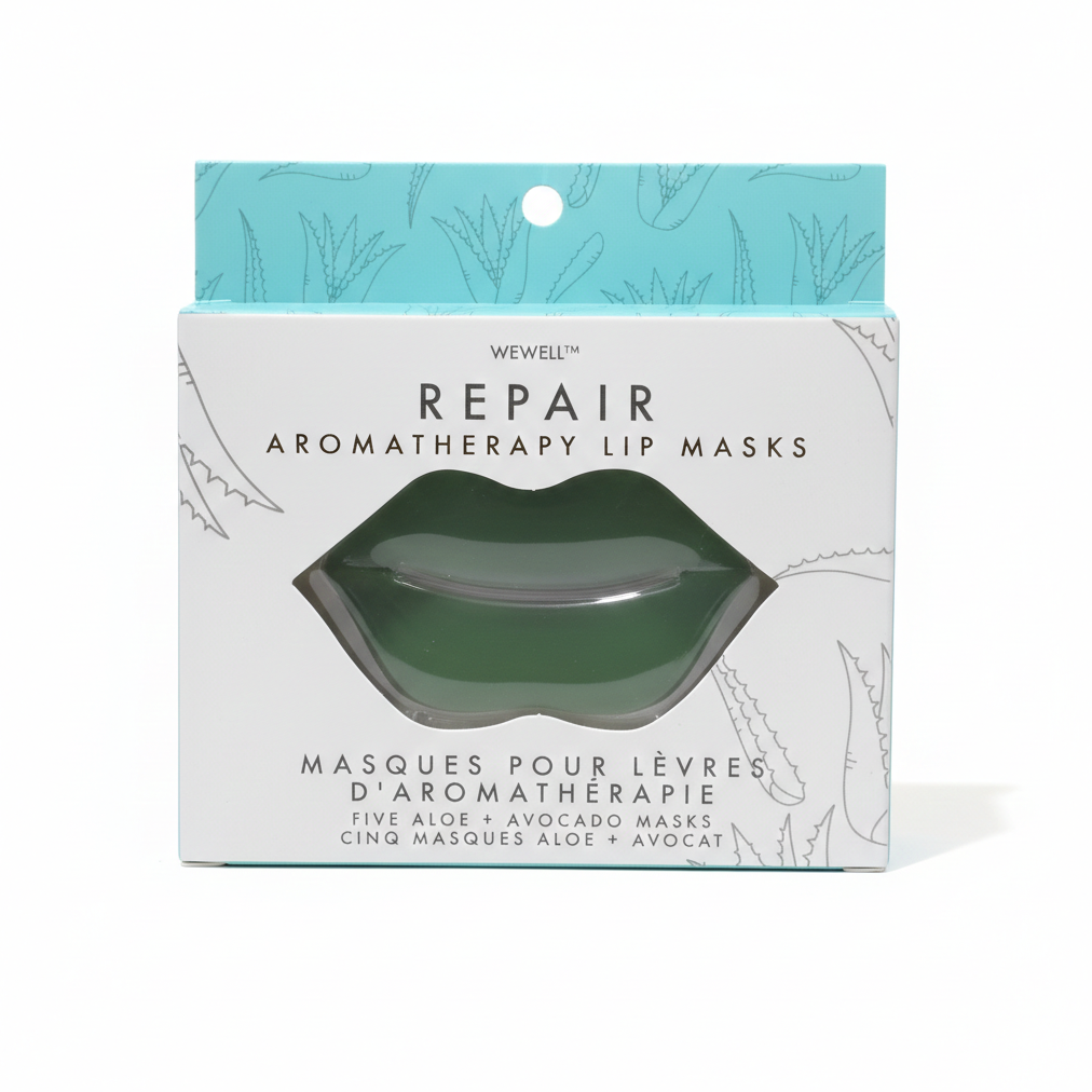 REPAIR AROMATHERAPY LIP MASKS (ALOE+AVOCADO)