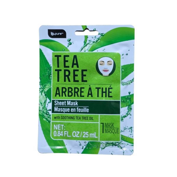 BPURE TEA TREE SHEET MASK 1 SHEET MASK