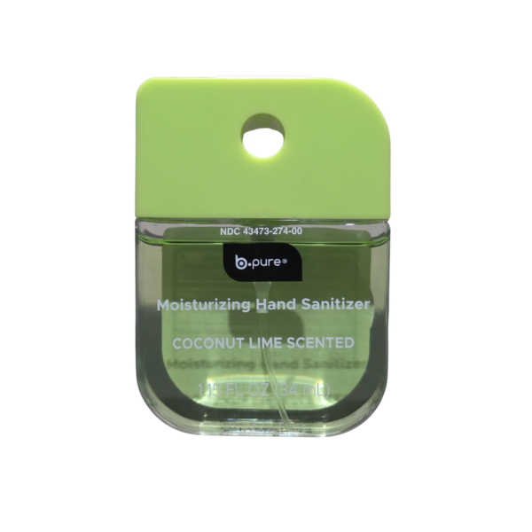 BPURE MOISTURIZING HAND SANITIZER TOUCHLAND COCONUT LIME SCENTED 	BP-792