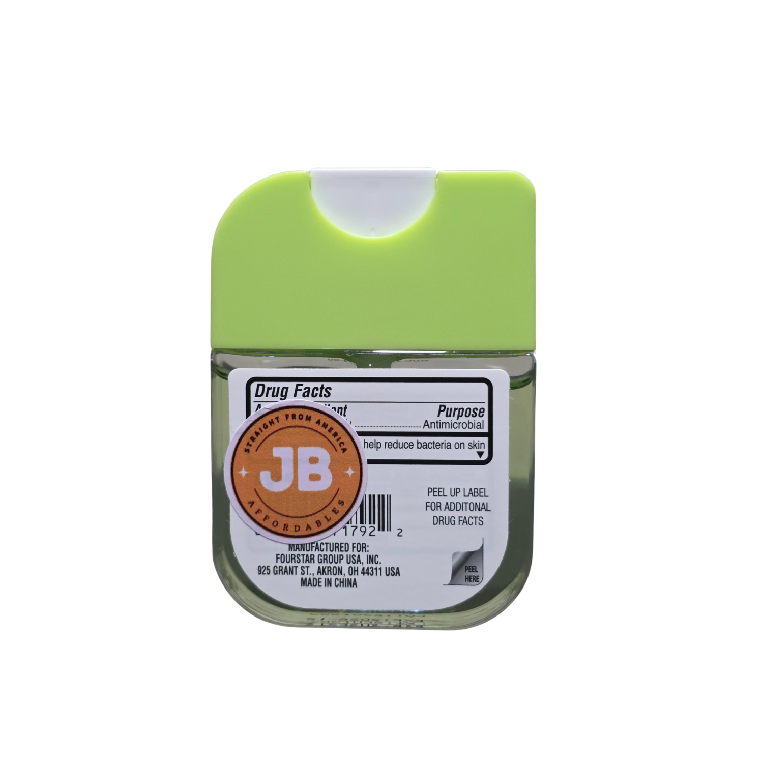 BPURE MOISTURIZING HAND SANITIZER TOUCHLAND COCONUT LIME SCENTED BP-792 - Image 2