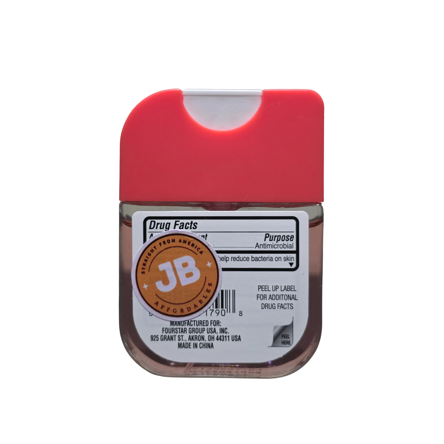 BPURE MOISTURIZING HAND SANITIZER TOUCHLAND POPPY SCENTED BP-790 - Image 2