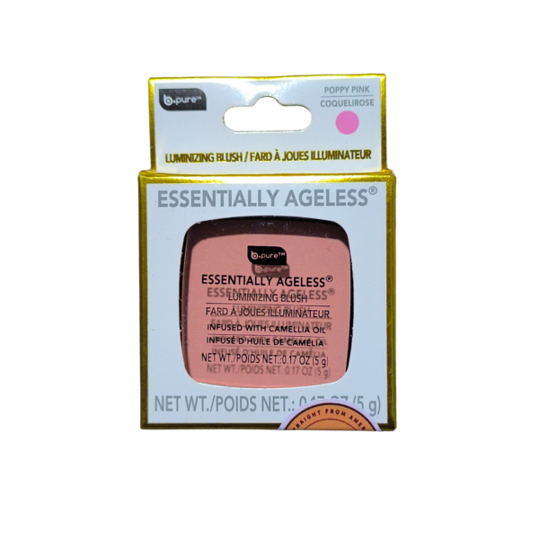 BPURE ESSENTIALLY AGELESS LUMINIZING BLUSH POPPY PINK PP-072