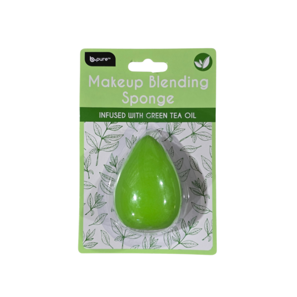 BPURE MAKEUP BLENDING SPONGE GREEN TEA OIL INFUSED BP-500