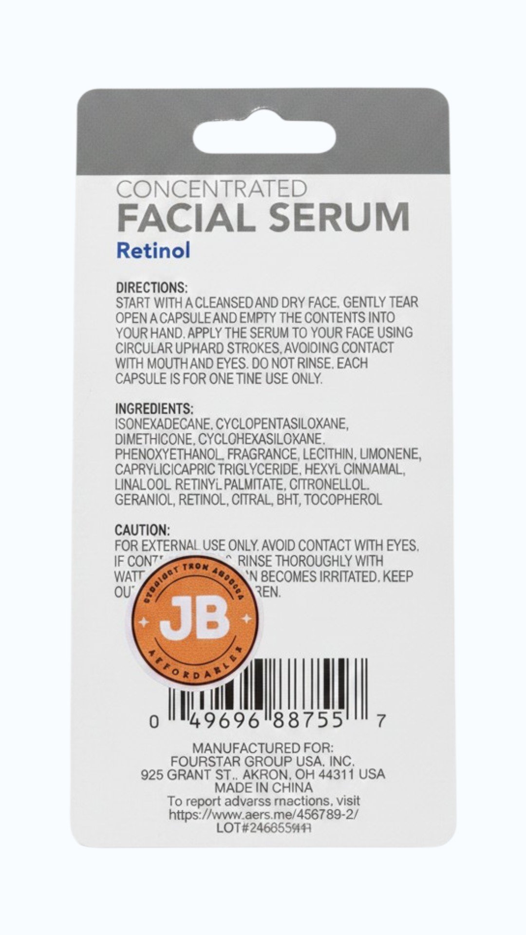 BPURE CONCENTRATED RETINOL FACIAL SERUM - Image 2