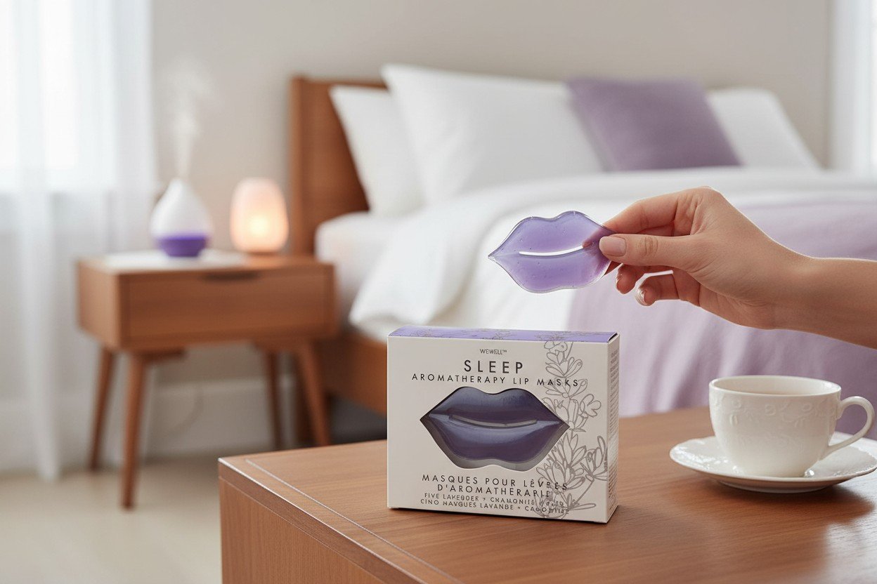 SLEEP AROMATHERAPY LIP MASKS (LAVENDER+CHAMOMILE) - Image 3