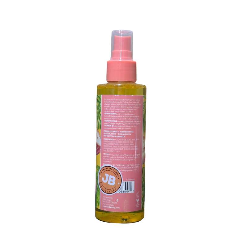GLOBAL BEAUTY CARE SMOOTHING BODY MIST STRAWBERRY HONEYSUCKLE GB-600 - Image 2