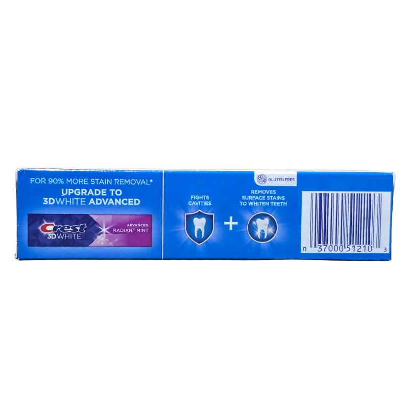CREST PLUS BAKING SODA AND PEROXIDE WHITENING WITH TARTAR PROTECTION TOOTHPASTE 68g - Image 3