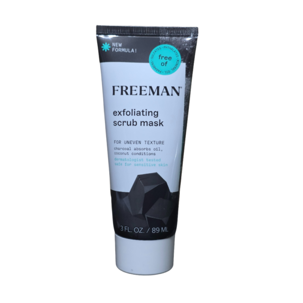 FREEMAN EXFOLIATING CHARCOAL AND COCONUT SCRUB MASK 89ml