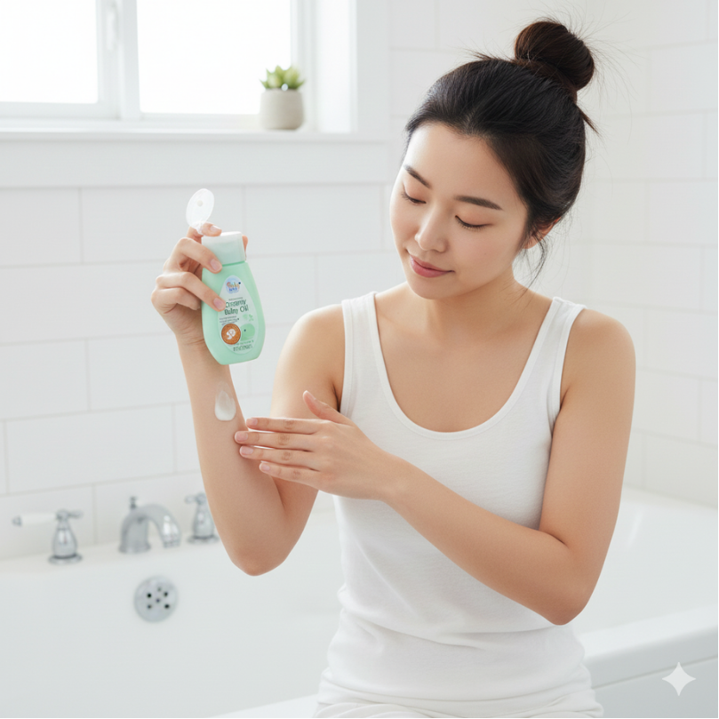 BABY LOVE MOISTURIZING CREAMY BABY OILBL-611 - Image 3