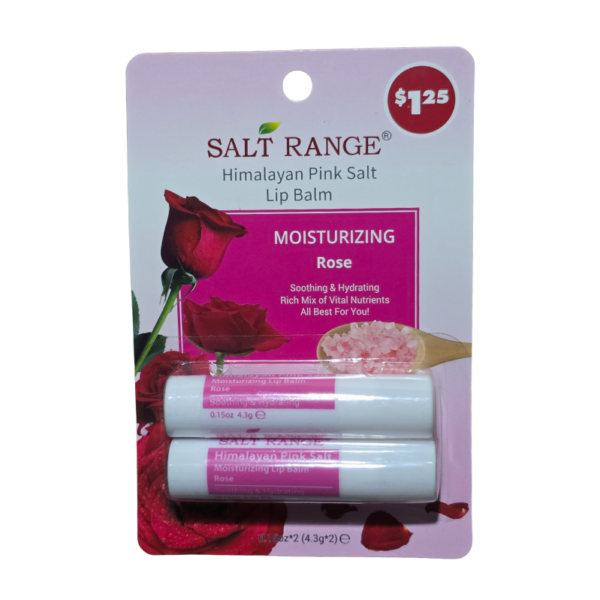 SALT RANGE HIMALAYAN PINK SALT LIP BALM CHERRY AND SHEA