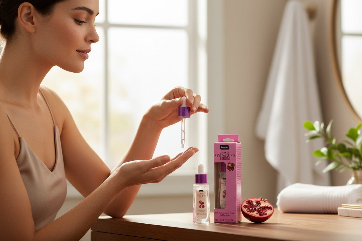 BPURE Glow up Revitalizing Serum (Pomegranate) - Image 3