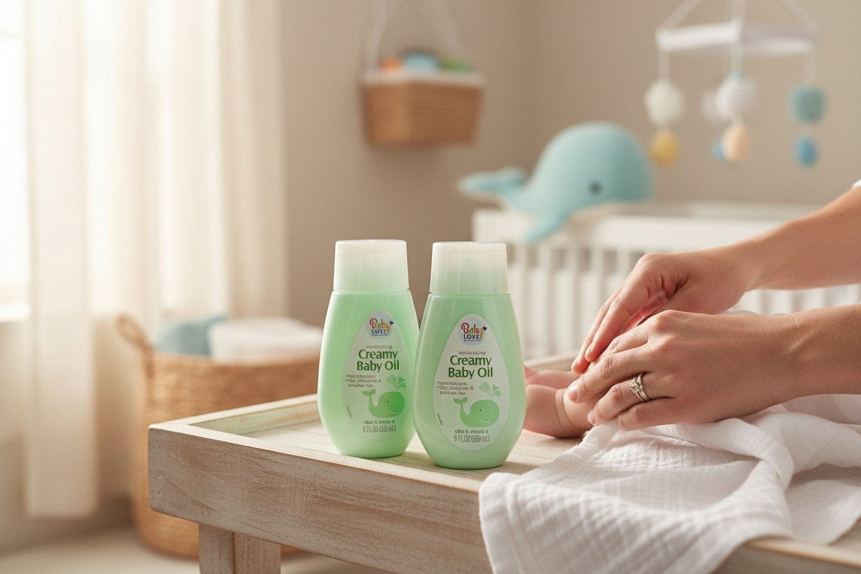 BABY LOVE MOISTURIZING CREAMY BABY OILBL-611 - Image 4