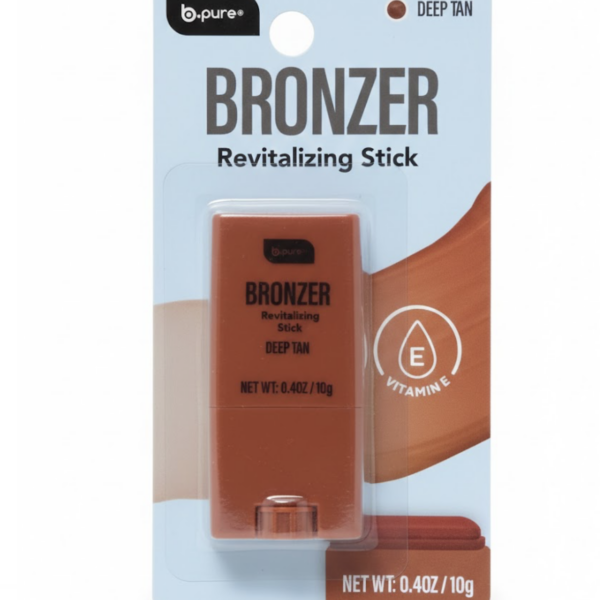 BPURE BRONZER REVITALIZING STICK DEEP TAN BP-036