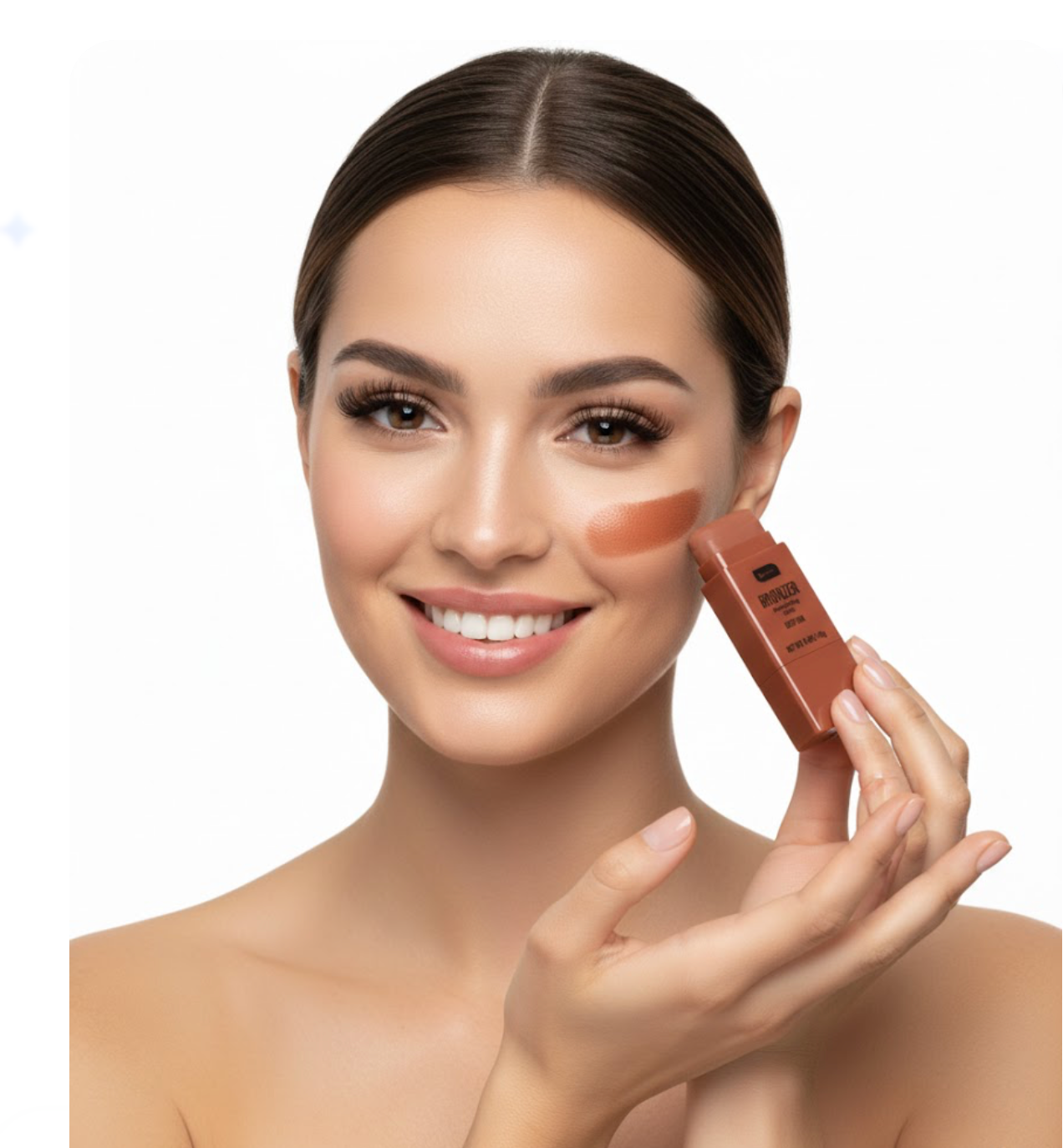 BPURE BRONZER REVITALIZING STICK DEEP TAN BP-036 - Image 2