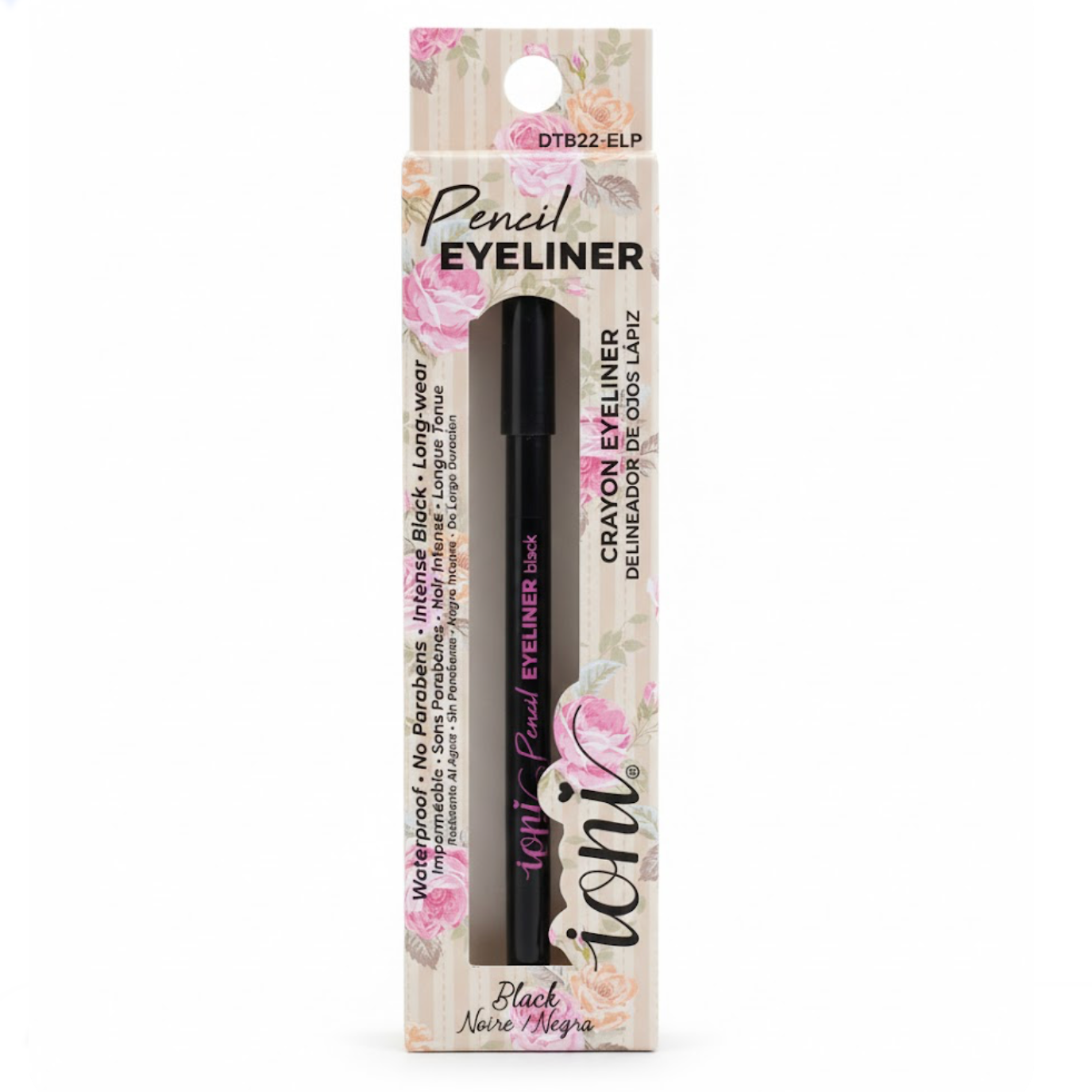 IONI PENCIL EYELINER BLACK DTB22