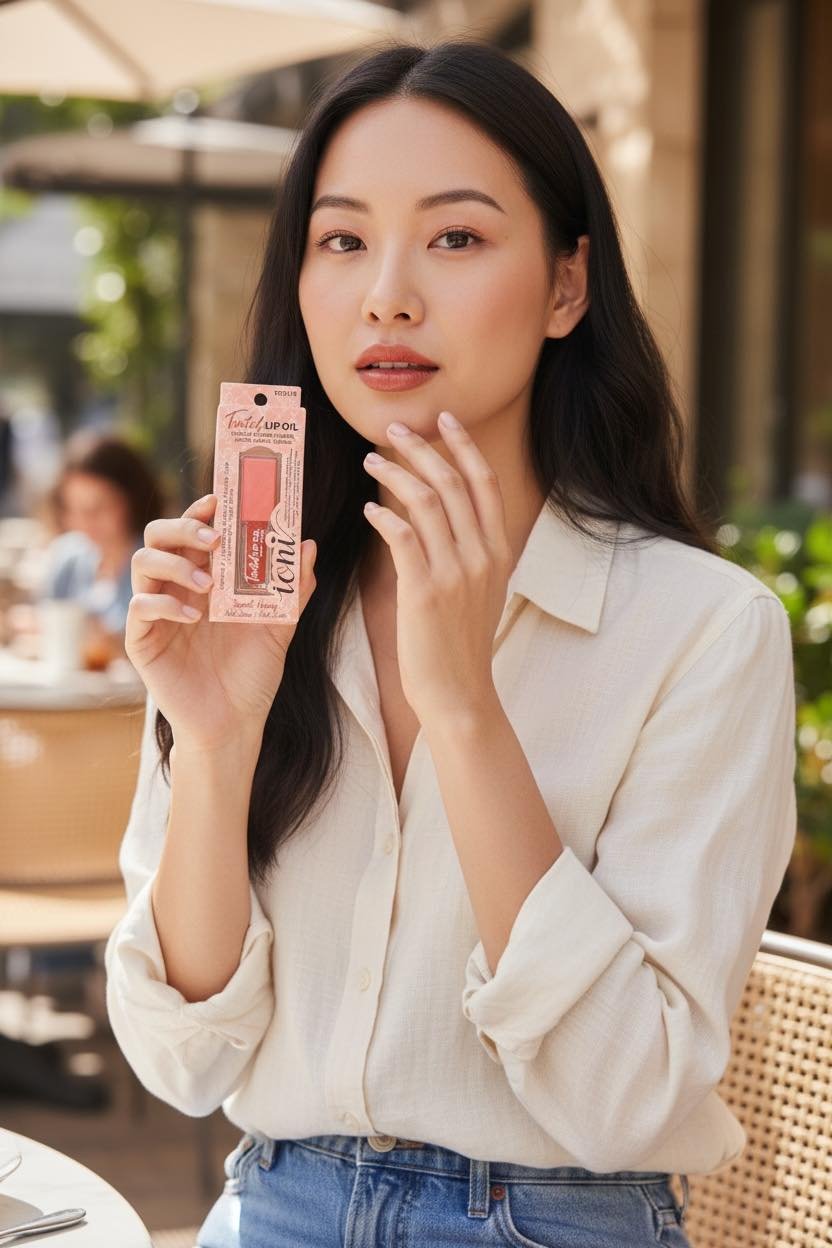 IONI TINTED LIP OIL SWEET HONEY DT2415 - Image 3