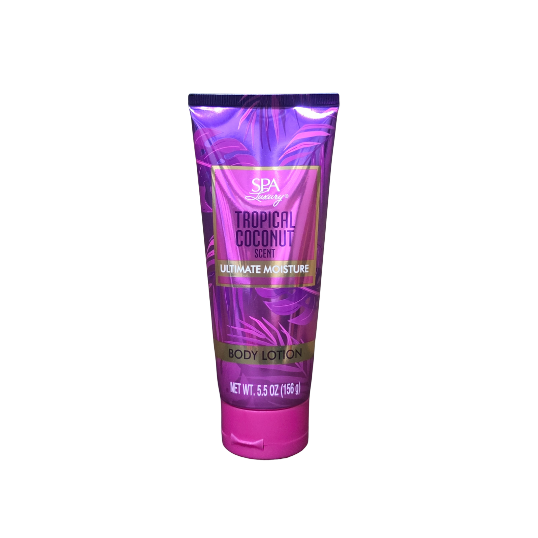 SPA LUXURY TROPICAL COCONUT BODY LOTION 156g