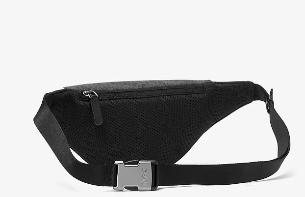 Michael Kors Jet Set Mens Belt Bag BRWN/BLK - Image 4