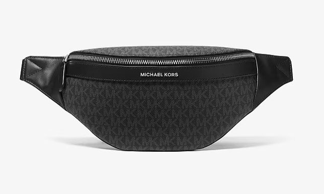 Michael Kors Jet Set Mens Belt Bag Black