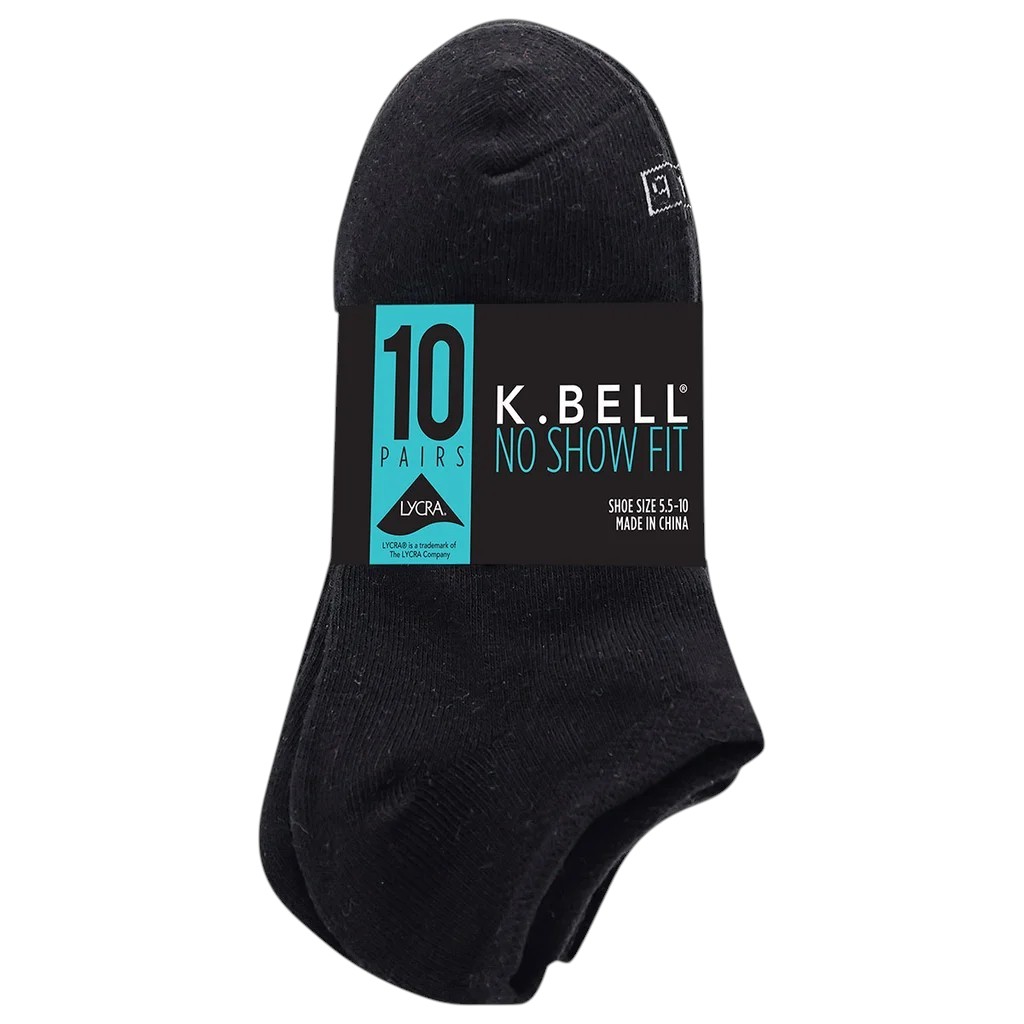 K. Bell Women's No Show Socks Item #8022 - Image 2