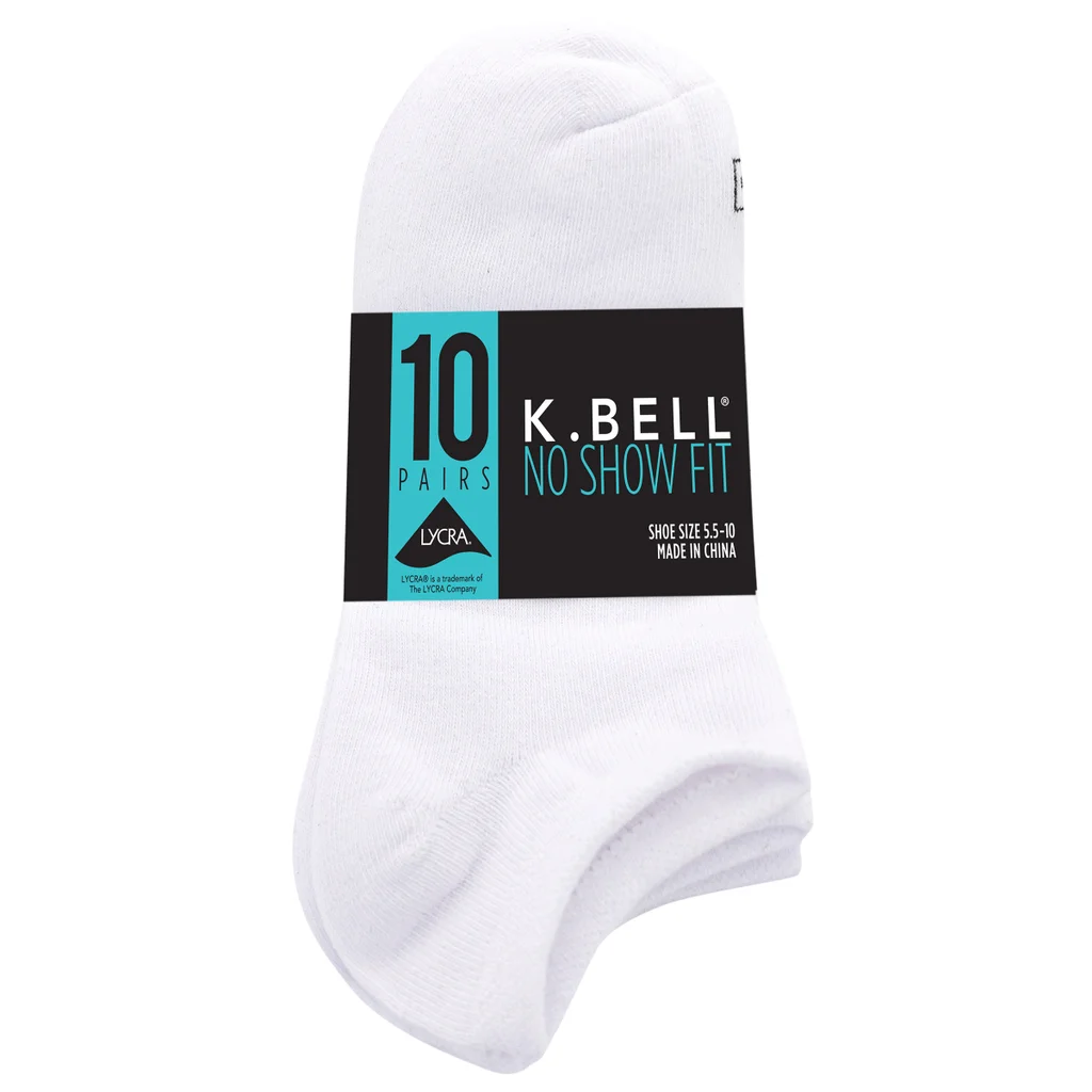 K. Bell Women's No Show Socks Item #8022 - Image 4