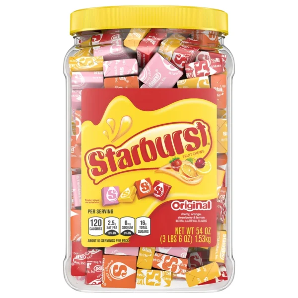 Starburst Chewy Candy, Original, 54 oz