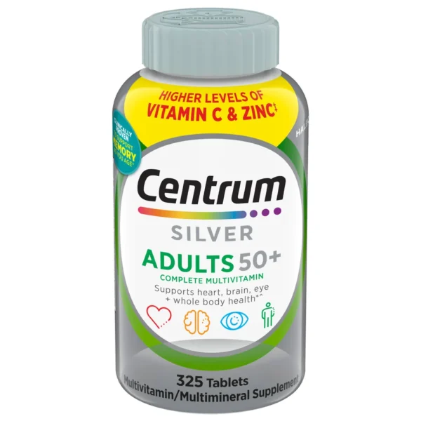 Centrum Silver Adults 50+ Multivitamin, 325 Tablets