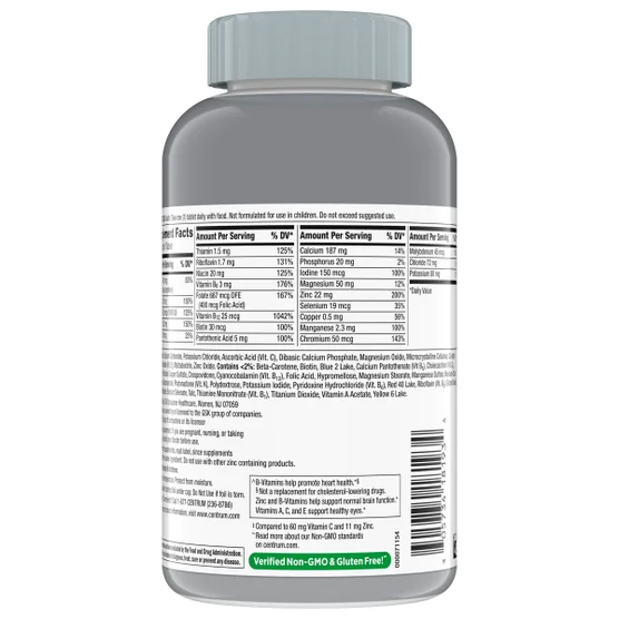 Centrum Silver Adults 50+ Multivitamin, 325 Tablets - Image 2