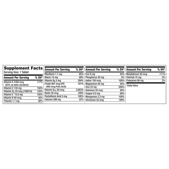 Centrum Silver Women's 50+ Multivitamin, 275 Tablets - Image 3