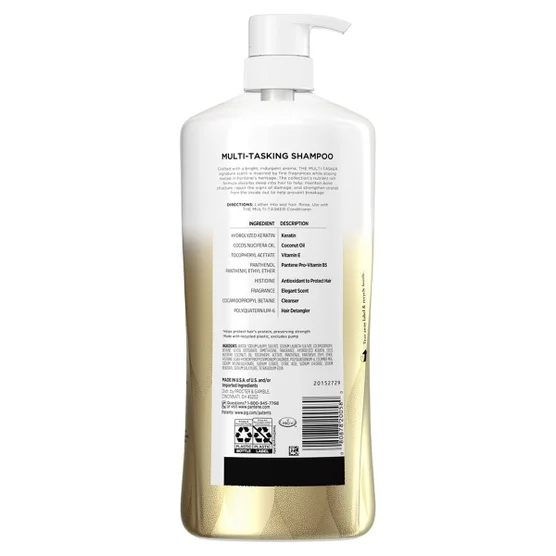 Pantene Multi-Tasker 10 Shampoo, 38.2 fl oz - Image 2