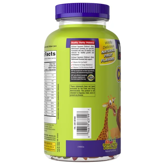 Kirkland Signature Children's Multivitamin, 320 Gummies - Image 2