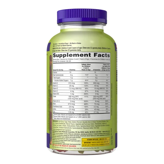 Kirkland Signature Children's Multivitamin, 320 Gummies - Image 3