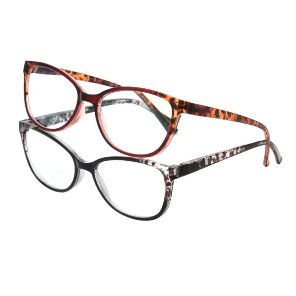 Foster Grant Design Optics Karleen Multifocal Reading Glasses, 2-pack