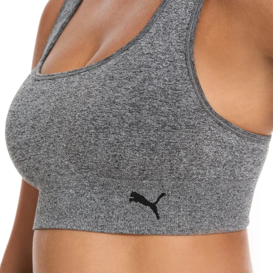 PUMA Women's Seamless Sports Bra, 2-pack - Image 4