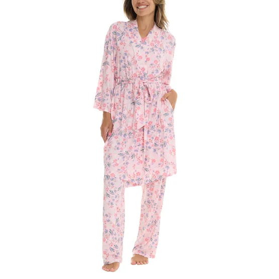 Flora Nikrooz Women's 3-piece PJ Set (blue & pink set) Calvin Klein Men’s Reversible Belt Size XL/TG (42-44) Item #2016 - Image 10
