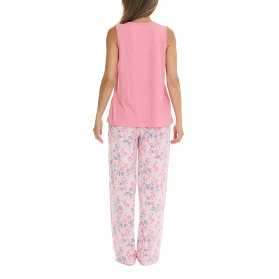 Flora Nikrooz Women's 3-piece PJ Set (blue & pink set) Calvin Klein Men’s Reversible Belt Size XL/TG (42-44) Item #2016 - Image 13