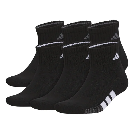 Adidas Men's Quarter Sock, 6-pairs Item #8024 - Image 2
