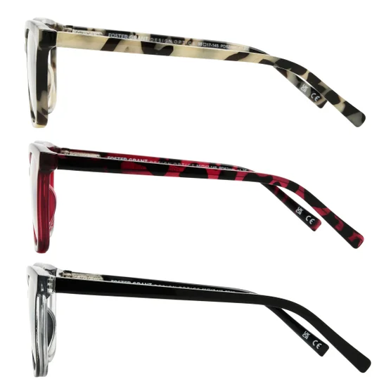 Design Optics by Foster Grant #811 Fashion Cateye Reading Glasses, 3-pack - Image 4