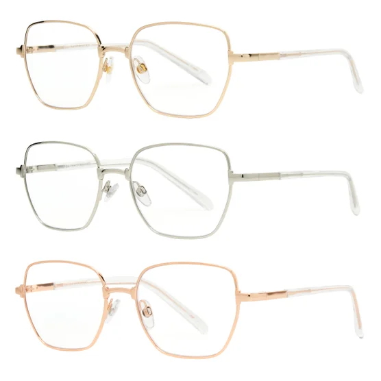 Design Optics by Foster Grant #827 Metal Geo Style Reading Glasses, 3-pack - Image 3