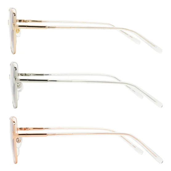 Design Optics by Foster Grant #827 Metal Geo Style Reading Glasses, 3-pack - Image 4