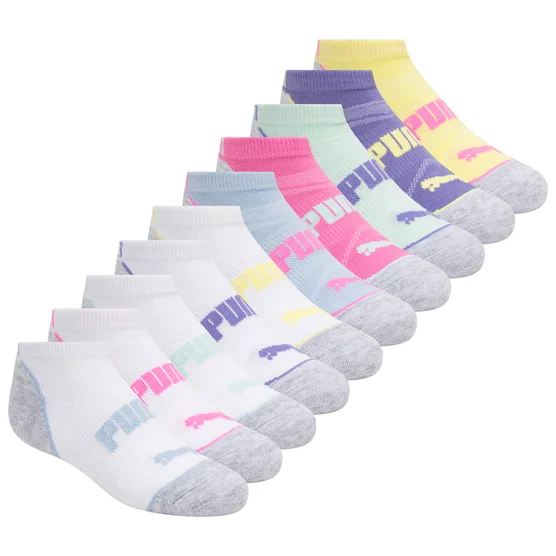 PUMA Kids' Low Cut Socks, 10-pair Item 2032 - Image 5